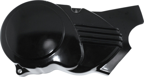 Outside Distributing - Outside Distributing Engine Cover - Type 10 Stator/Chain - Black - 22-0011