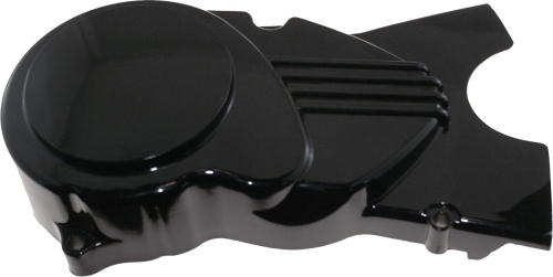 Outside Distributing - Outside Distributing Engine Cover - Type 9 Stator/Chain - Black - 22-0010