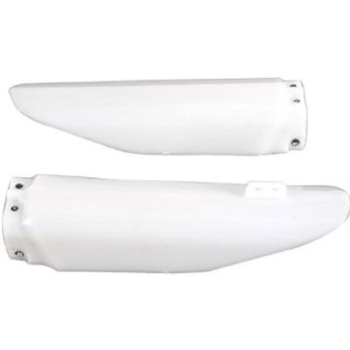 UFO Plastics - UFO Plastics Fork Slider Protectors - White - HU03356-041