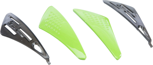 Fly Racing - Fly Racing Front Top Vents for Luxx Helmets - Green - 73-88881