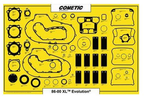 Cometic Gasket - Cometic Gasket Gaskets for Display Board - Evo XL - C9233F-GAS