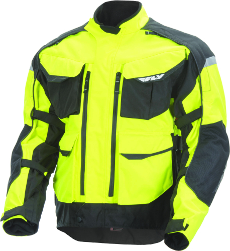 Fly Racing - Fly Racing Fly Terra Trek 4 Jacket - 477-2085~6 - Hi-Viz/Black - 3XL