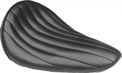 West-Eagle Motorcycle Products - West-Eagle Motorcycle Products Narrow Back Solo Seat - Tuck & Roll - 1978-BK