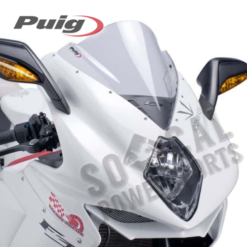 PUIG - PUIG Racing Windscreen - Clear - 5651W