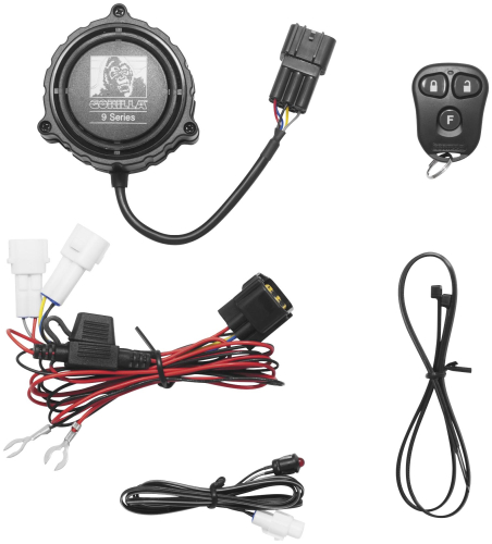 Gorilla Automotive - Gorilla Automotive 9000 Cycle Alarm with Remote Transmitter - 9000