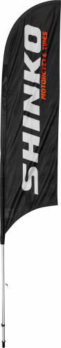 Shinko - Shinko 11ft. Solar Flag - Black - 87-4983
