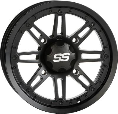 ITP - ITP SS216 Wheel  - 14x7 - 2+5 Offset - 4/110 - Matte Black - 14SB801BX