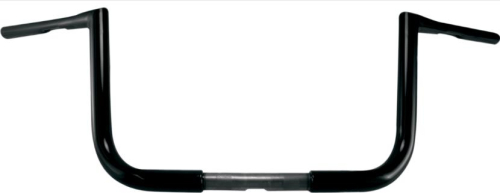 Todds Cycle - Todds Cycle 1-1/4in. Strip Handlebar - 8in. - Gloss Black - 0601-2797