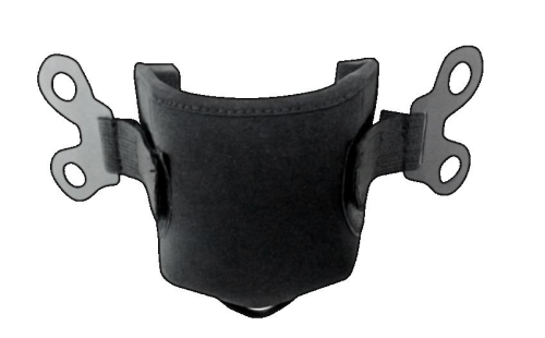 AFX - AFX Breath Deflector for FX-140 Helmet - Black - 0134-1729