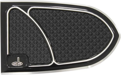 Carl Brouhard Designs - Carl Brouhard Designs Elite Brake Pedal Covers - Black Anodize - IBP-0001-B