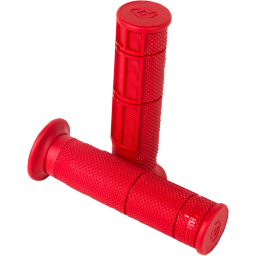 G2 Ergonomics - G2 Ergonomics Domino Victor Half-Waffle Grips - Red - A09041C4200