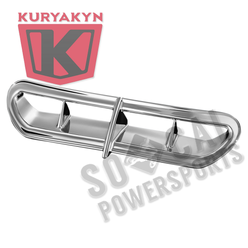 Kuryakyn - Kuryakyn Fairing Vent Accent - Chrome - 6901