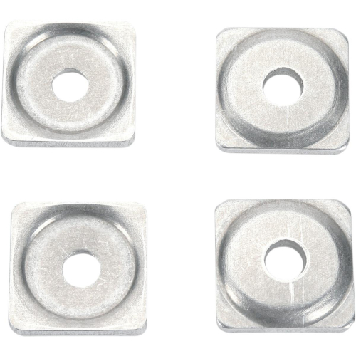 Fast-Trac - Fast-Trac Top Gun Backing Plates - Square Aluminum - 140-48