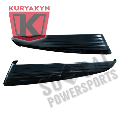 Kuryakyn - Kuryakyn Saddlebag Extensions - Gloss Black - 7293
