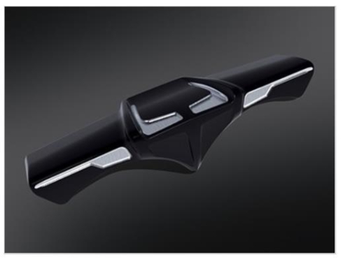 Kuryakyn - Kuryakyn Bahn Speedo & Tach Accent - Tuxedo - 7238