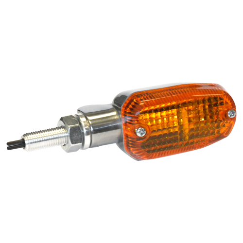 K&S Technologies - K&S Technologies DOT Incandescent Marker Lights - 2 wires - Polished/Amber - 25-7700