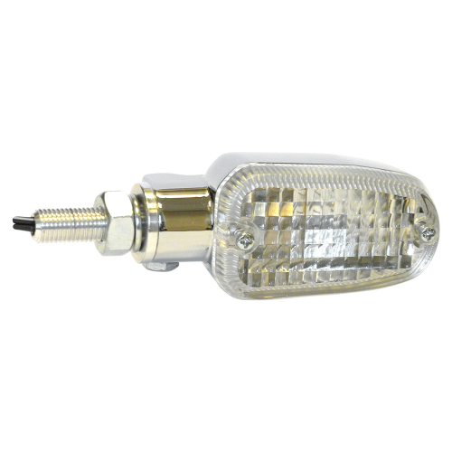 K&S Technologies - K&S Technologies DOT Incandescent Marker Lights - 2 wires - Chrome/Clear - 25-7704CM