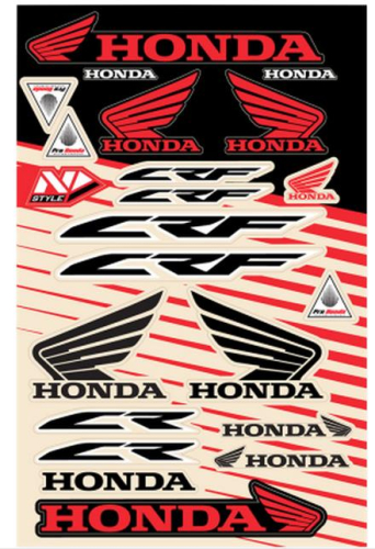 N-Style - N-Style Universal Sticker Kit - Honda Style 5 - N30-1047