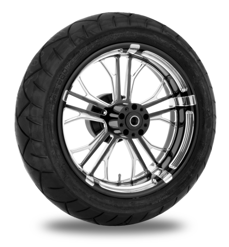 Performance Machine - Performance Machine Dixon Rear Wheel Package - 17x6in. - Platinum Cut - 9270-7716R-DXN-BMP