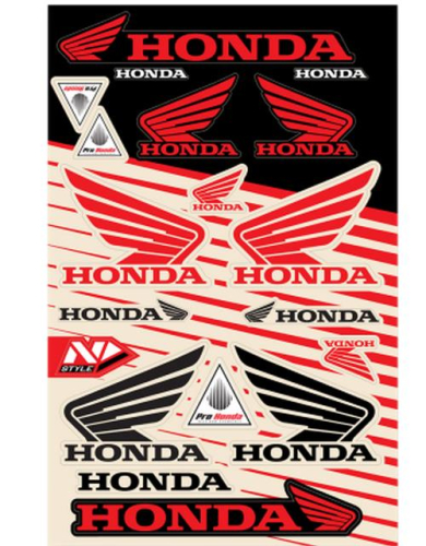 N-Style - N-Style Universal Sticker Kit - Honda Style 6 - N30-1059