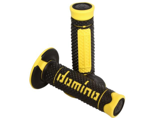 G2 Ergonomics - G2 Ergonomics Domino Diamonte Grips - Black/Yellow - A26041C4740