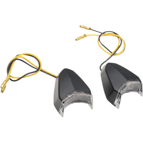 Competition Werkes - Competition Werkes LED Hooked Marker Lights - 1 1/2in. X 1 1/2in. - Black Matte - MPH-1235