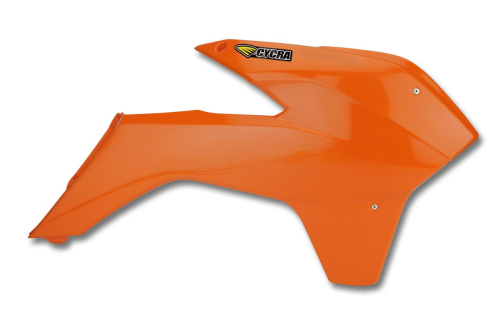 Cycra - Cycra Powerflow Intake Radiator Shrouds - Orange - 1899-22