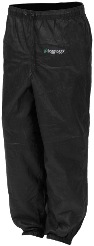 Frogg Toggs - Frogg Toggs Classic Pro Action Rain Pants - PA83122-01XXC - Black - 3XL