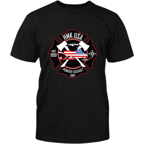 HMK - HMK Fire T-Shirt - HM2SSTFIRBS - Black - Small