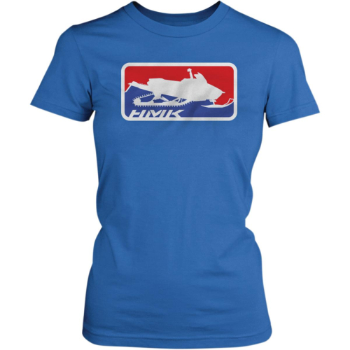HMK - HMK Official Womens T-Shirt - HM2SSTOFFWBLL - Blue - Large