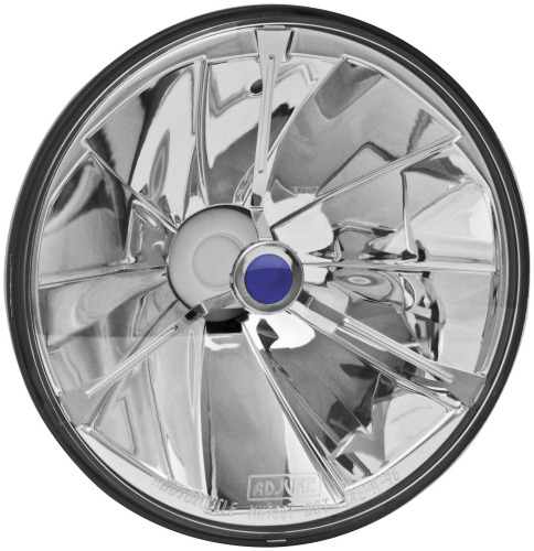 Adjure - Adjure 7in. Pie Cut Trillient Headlight with Blue Dot - T70703