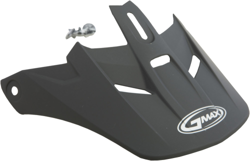 G-Max - G-Max Visor for GM46.2X MX Helmet - Md-3XL - Matte Black - G046236