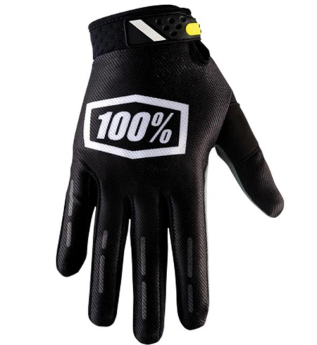 100% - 100% Ridefit Gloves - 10001-001-10 - Corpo Black - Small