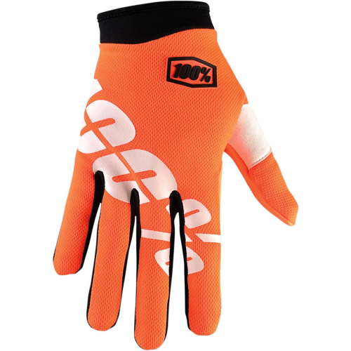 100% - 100% iTrack Youth Gloves - 10002-054-05 - Cal Trans - Medium