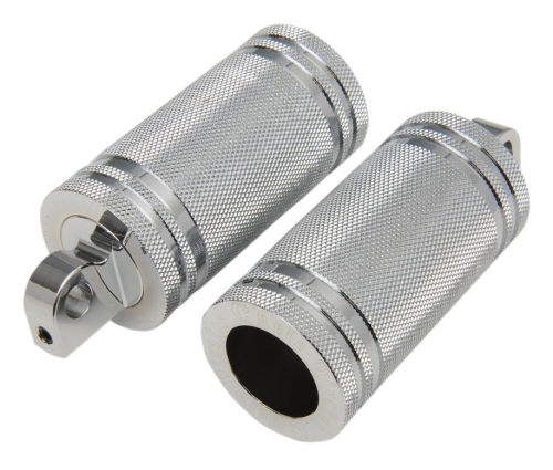 Cycle Pirates - Cycle Pirates Male-Mount Footpegs - Knurled - Chrome - HDPG-4567C