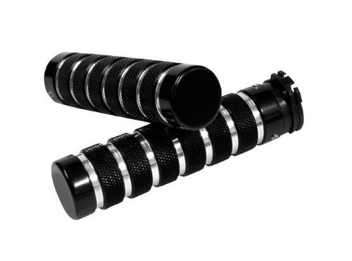 Accutronix - Accutronix Custom Grips - Knurled Notched - Night Series - GR100-KNN