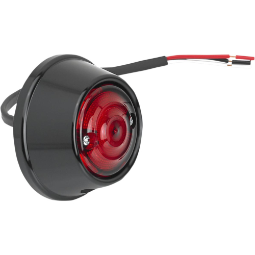 Biltwell Inc. - Biltwell Inc. Model D Taillight - Black - TL-MDD-AL-BK