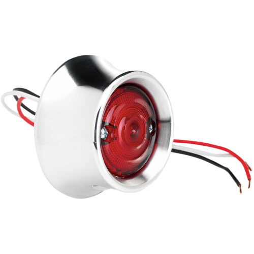 Biltwell Inc. - Biltwell Inc. Model E Taillight - Polished - TL-MDE-AL-PS