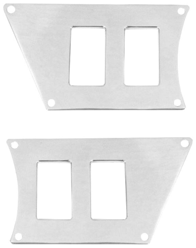 ModQuad - ModQuad 4 Slot Switch Plate - Polish - RZR-SP4-1K