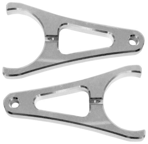 ModQuad - ModQuad Horizontal End Clip Light Bar Mount - 1-1/4in. - Polished - LMC-1.25