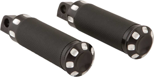 HardDrive - HardDrive Footpeg Set - Dash - Black - 0035-1140-BM