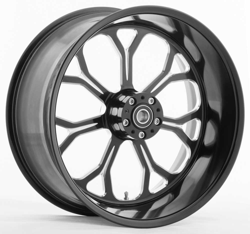 HardDrive - HardDrive Revolver Forged Aluminum Rear Wheel - 17x6.25in. - Black - 576-00110+576-00540