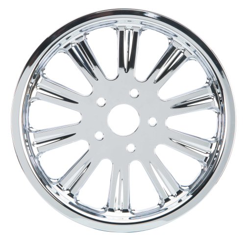 HardDrive - HardDrive Luck Custom Pulley - 66T x 1in. - Chrome - F2121C66BU