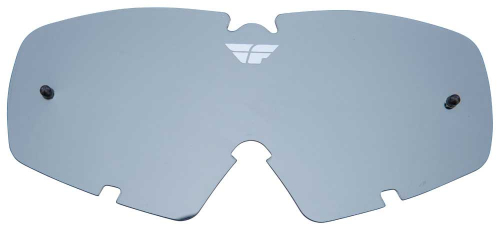 Fly Racing - Fly Racing Anti-Fog Lexan Lens for Focus Youth Goggles - Gray - MXG-30 LENS GREY