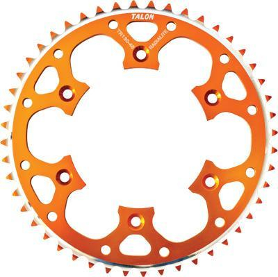 Talon - Talon Groovelite Rear Sprocket - 42T - Orange - 75-57842O