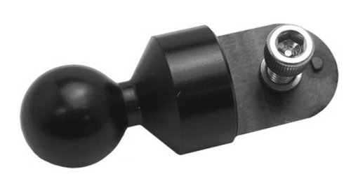 Techmount - Techmount Pivoting 17mm Ball Extension Shaft (50mm) - 2in. - Black - 4-62020