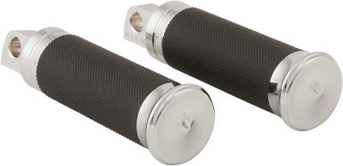 HardDrive - HardDrive Footpeg Set - Shock - Chrome - 0035-1138-CH