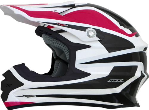 AFX - AFX FX-21 Graphics Helmet - 0110-4109 - Fuchsia/White Multi - Large