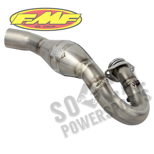 FMF Racing - FMF Racing MegaBomb Header (Single) - Titanium - 041539