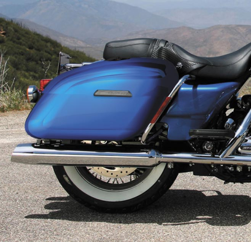 Hardstreet - Hardstreet Hardkinger Solid Saddlebag - Ready to Paint - 1HAR-7000-03